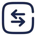 Square Sort Horizontal SVG Icon